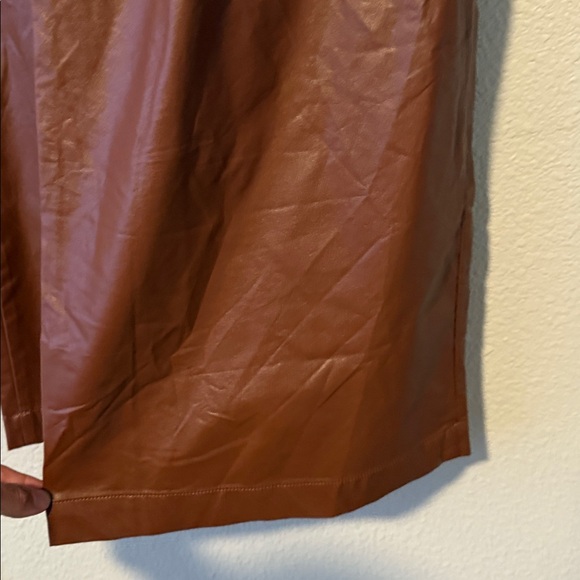 Simonett Women’s Brown Wide Leg Baggy Comma Pants High Rise‎ Medium - Picture 11 of 14